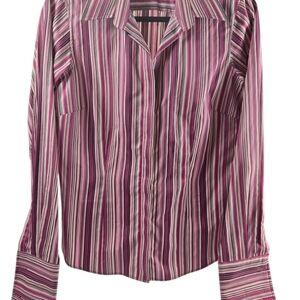 Thomas Pink Pink Panther Button Down French Cuff Blouse. SIZE 8